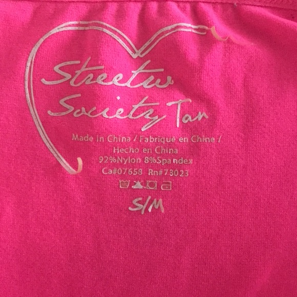 Streetwear Society Hot Pink Spaghetti Strap Tank Top - Picture 4 of 4